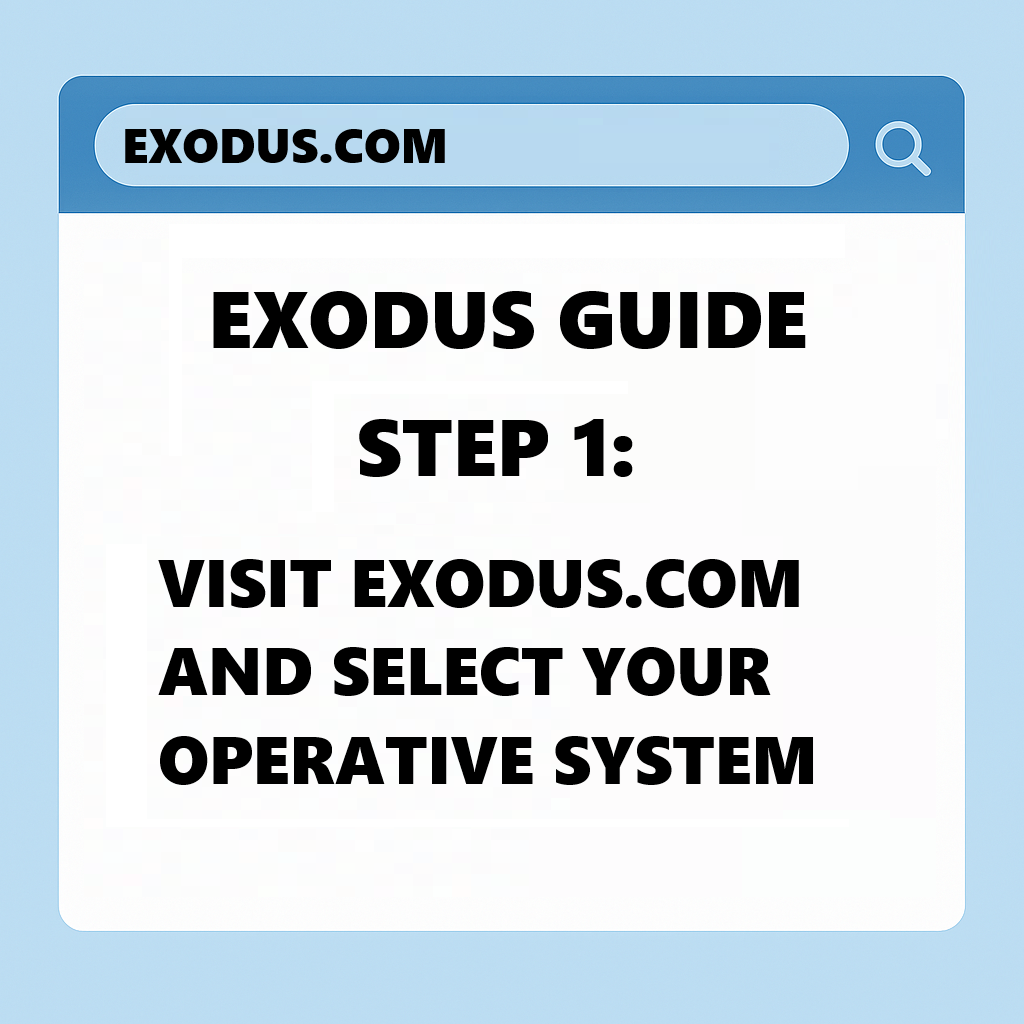 Visit official Exodus Download page